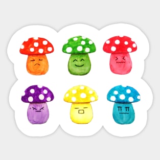 cute mushroom emoji Sticker